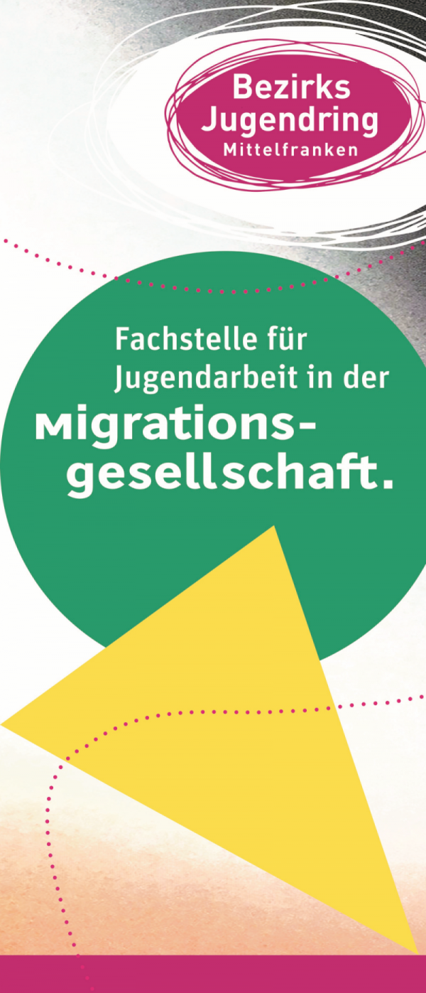 Banner der Fachstelle für Jugendarbeit in der Migrationsgesellschaft