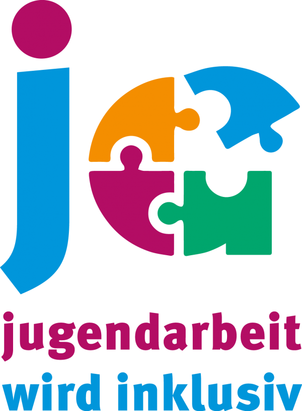 Logo "Jugendarbeit wird inklusiv"