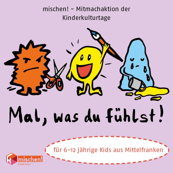 Logo der mischen!-Mitmachaktion 2025: Was bewegt dich?
