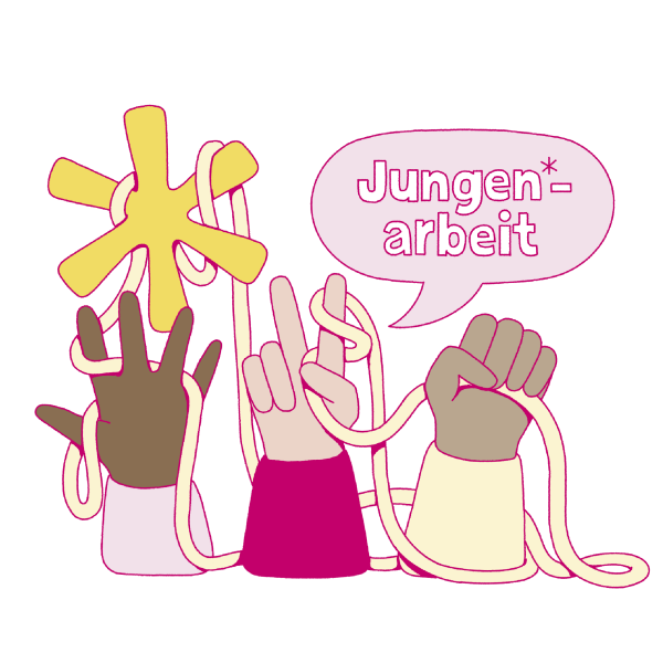 Sharepic Netzwerktreffen Jungenarbeit