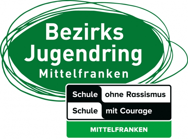 Logo Bezirksjugendring Mittelfranken Schule ohne Rassismus